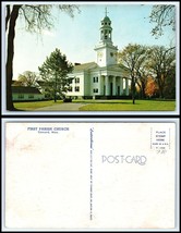 Massachusetts Postcard - Concord, First Parish Church L13 - $2.96