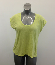 American Eagle Women&#39;s Medium Yellow Light Weight Short Sleeve Pullover ... - $7.92