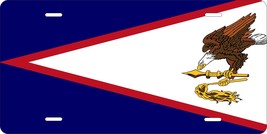 American Samoa Flag Personalized Custom Novelty Tag Vehicle Car Auto Mot... - £13.09 GBP