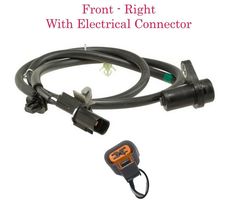 ABS Wheel Speed Sensor &amp; Connector Front Right Fit: Outlander 2003-2006 4cyl 2.4 - £15.71 GBP
