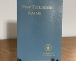 Gideons New Testament Psalms LARGE PRINT King James Version Bible Softcover - £10.20 GBP