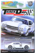 Hot Wheels - &#39;70 Chevy Chevelle: HW Car Culture - Track Day #3/5 (2016) *White* - £8.64 GBP