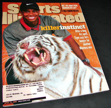 Sports Illustrated Magazine April 13 1998 Tiger Woods Golf #1 Nfl Draft Pick - £7.85 GBP
