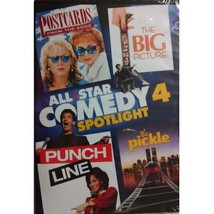 Carrie Fisher Postcards from The Edge &amp; 3 more Comedies DVD - £7.02 GBP