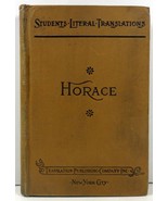 The Works of Horace T.A. Buckley Students Literal Translations - $11.99