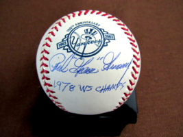Rich Goose Gossage 1978 Ws Champs Yankees Hof Signed Auto 100TH Oml Baseball Jsa - £117.31 GBP
