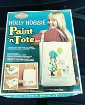 Very Rare 1975 Vtg Holly Hobbie Paint N Tote Craft Kit Avalon - £19.57 GBP