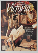 Vtg Victoria Magazine November  1991 &quot;A Time for Family&quot; - £8.94 GBP