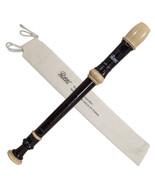 High Quality 8 Holes Soprano Recorder Black ABS Plastic Baroque Style - $12.33 CAD