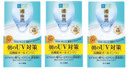 Rohto Hadalabo Gokujyun Hyalunoic UV White Gel 90g SPF50+ PA 3Pack Set - £51.81 GBP