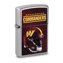 Zippo® NFL® Washington Commanders Helmet Street Chrome™ Lighter - £29.87 GBP