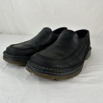 Dr.  Martens Mens Shoes 10 M Lennon Black Pebbled Leather Slip On Loafer EUC - £38.15 GBP