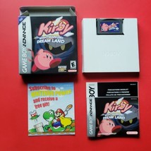 Kirby Nightmare in Dream Land Complete Nintendo Game Boy Advance Authentic Saves - £110.01 GBP