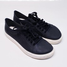 Crocs Mens Citilane Roka Court-SZ 7-Sneaker Lace Up Waterproof Shoes-Bla... - $22.70