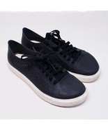 Crocs Mens Citilane Roka Court-SZ 7-Sneaker Lace Up Waterproof Shoes-Bla... - $418.32 MXN