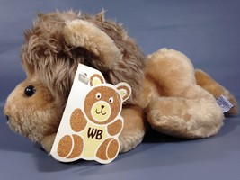 Wallace Berrie Cuddle Ups Lion LOVABLE Plush Vintage 1980 Bean Bag Toy C... - £27.72 GBP