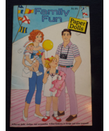 Vintage 1989 Family Fun Paper Doll Book Unused/Uncut - £10.97 GBP