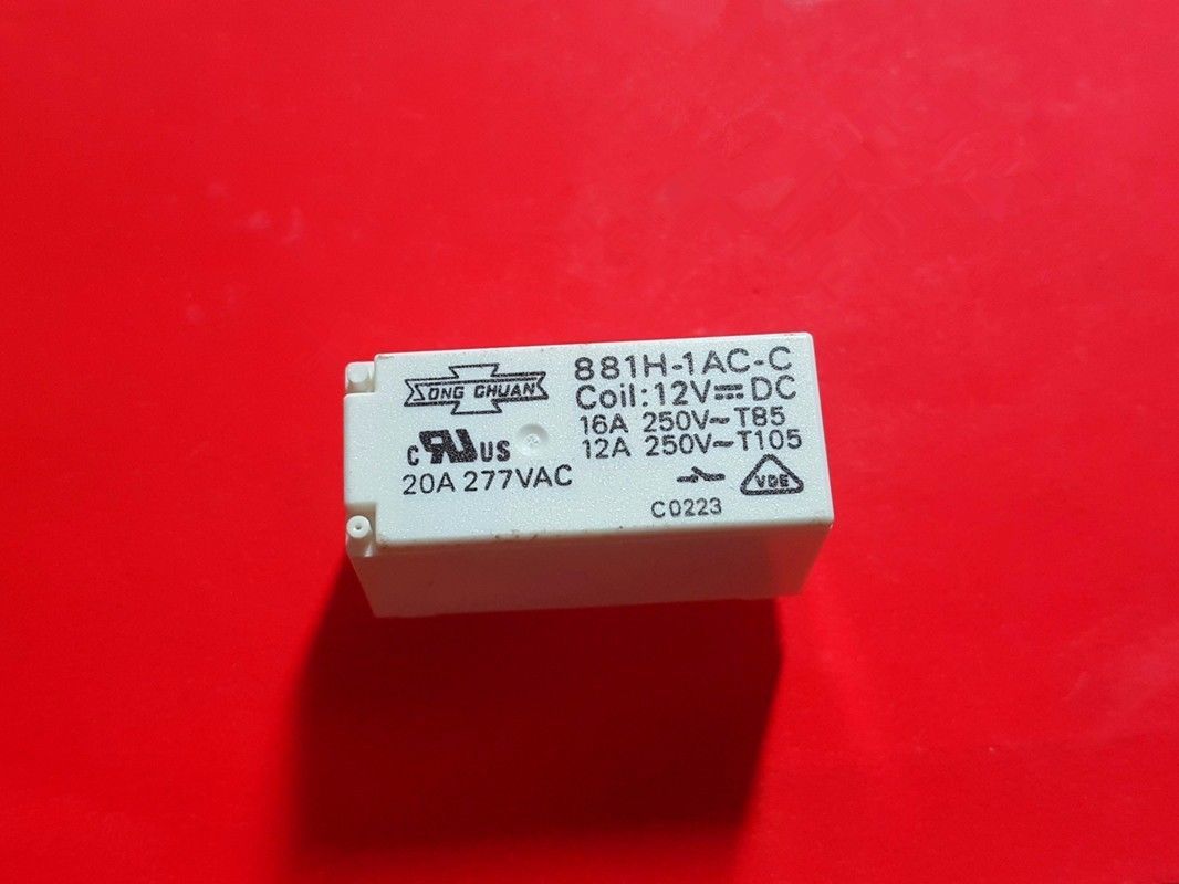 881H-1AC-C, 12VDC Relay, SONG CHUAN Brand New!!