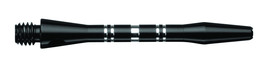 Darts Shafts 3 Sets 2ba 1-3/4&quot; Black Striped Aluminum IN BETWEEN shaft f... - £4.36 GBP