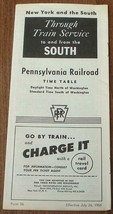 Pennsylvania Railroad - Est - Time Table July 26, 1959 - Train Memorabilia - £4.65 GBP