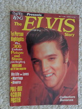 Elvis Teen Bag Presents the Story Of Elvis A Collector&#39;s Bonanza Magazin... - $12.99