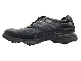 Etonic® Lites Plus Men&#39;s Golf Shoes Black EM6101-1 with Tornado Cleats, US 11.5M - £27.84 GBP