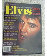 Elvis Memories Forever Dell Magazine with Giant Fold-out Poster (#1923) - £13.54 GBP