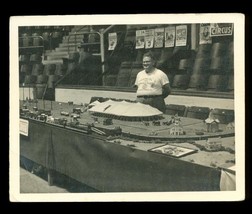 Vintage Photo Scale Model Railroad Ringling Bros Barnum Bailey Circus Diorama - $12.86