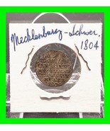 German States 1804 Mecklenburg-Schwerin Schilling Silver Coin ~ KM# 220 - £30.95 GBP