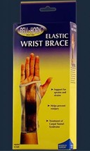 Bell Horn Elastic Left Hand Wrist Brace in Brown / Tan Left X-Large - $19.40