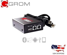 VOLVO 2001-2007 GROM AUDIO USB ANDROID iPHONE iPOD BLUETOOTH AUX ADAPTER... - £136.65 GBP