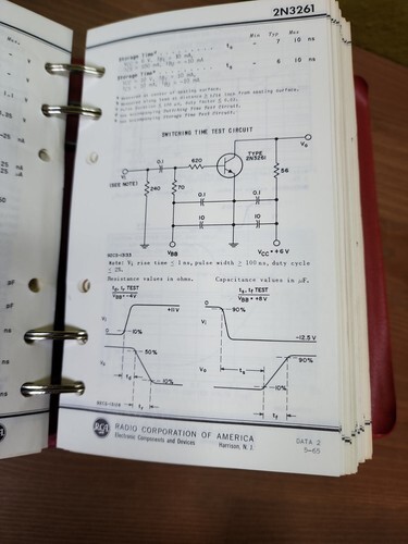 VTG 1963 RCA Semiconductor Products Handbook HB-10 Vol.2 Radio Corp of America Item image 9