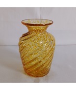 Vintage Studio Art Glass Signed Andreani Dated 2000 Spatter Swirl Mini V... - £27.97 GBP