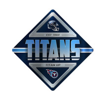 Tennessee Titans Sign Metal Diamond Shape - $58.99