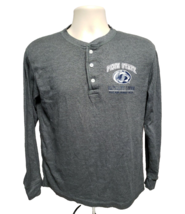 Penn State Nittany Lions Adult Small Gray Long Sleeve Jersey - £11.67 GBP