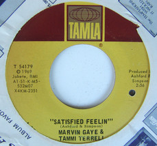 Marvin Gaye &amp; Tammi - Satisfied Feelin / Good Lovin Ain&#39;t Easy 7&quot; 45 Tam... - £12.21 GBP