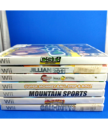 Nintendo Wii Assortment of 7 Games CSI Jillian Michaels Cooking Mama Mon... - £29.21 GBP