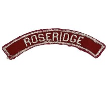 Vtg Roseridge 1955 1972 Red White RWS Community Strip Boy Scouts of Amer... - $28.50