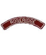 Vtg Roseridge 1955 1972 Red White RWS Community Strip Boy Scouts of Amer... - $38.97 CAD