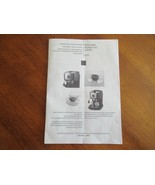 DeLonghi Espresso EC-155 Replacement Part Manual Instructions Thin Bookl... - €6,45 EUR