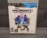 Disney Epic Mickey 2: The Power of Two (Sony PlayStation 3, 2012) PS3 Vi... - $9.90