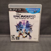 Disney Epic Mickey 2: The Power of Two (Sony PlayStation 3, 2012) PS3 Video Game - £7.84 GBP