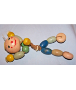 Vintage Wooden Baby Crib Toy-Needs Restringing - $15.00