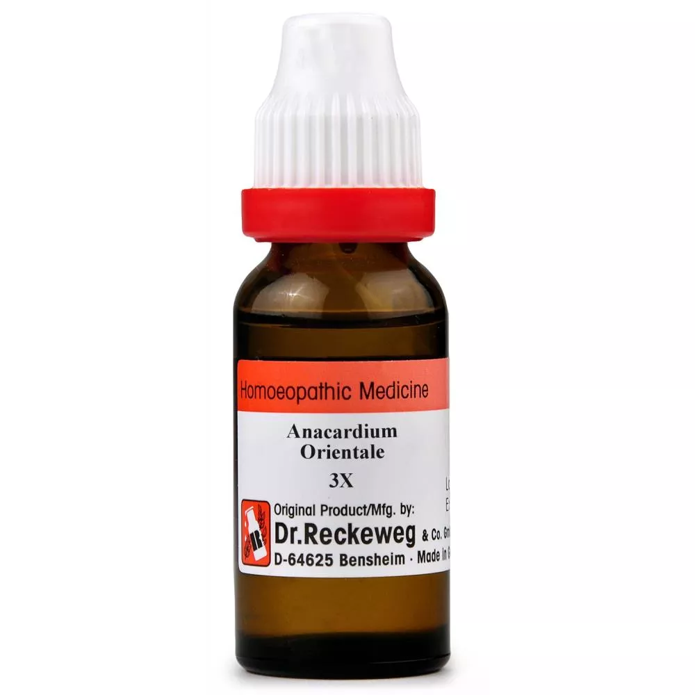 2 Pack Dr Reckeweg Anacardium Orientale Dilution 3X (11ml) - $15.96