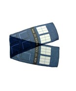 Doctor Who Tardis Image BBC Licensed Lightweight Polyester Scarf NEW UNUSED - £8.40 GBP