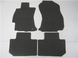 OEM 2014 2015 Subaru Forester Black Carpet Floor Mats 4 Pieces Set J501S-SG600 - £35.37 GBP