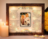 Pet Memorial Frames for Dogs and Cats - Rainbow Bridge Frame LED Dog Mem... - $25.17