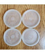 Tupperware Tumbler Snack Seal Sheer Replacement Lids Only 2.5&quot; #295 Lot ... - £6.02 GBP