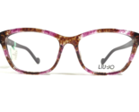 Liu Jo Brille Rahmen LJ2658R 539 Brown Lila Quadratisch Voll Felge 53-16... - £59.82 GBP