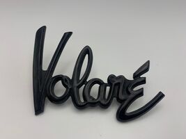 1976-1980 Plymouth Volare Emblem Black Badge Plastic #4022685 Volare - $14.50